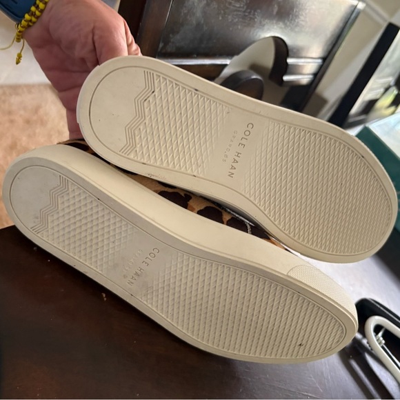 Cole Haan Women's W17775 - Grndpro Spctr2.0Slon Jaguar Haircalf-Gold size 6 - Picture 5 of 6